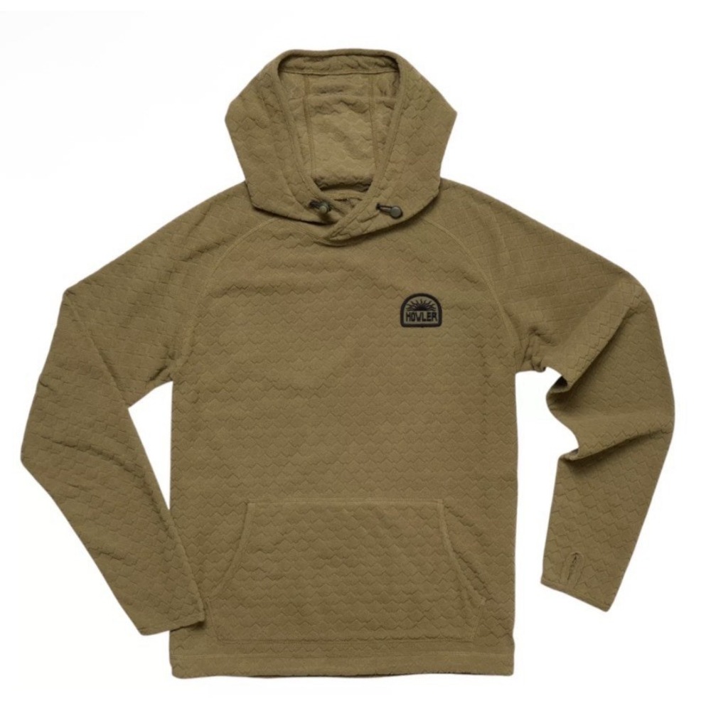 Howler Brothers Men's Palo Duro Fleece Hoodie Size Medium Golden
